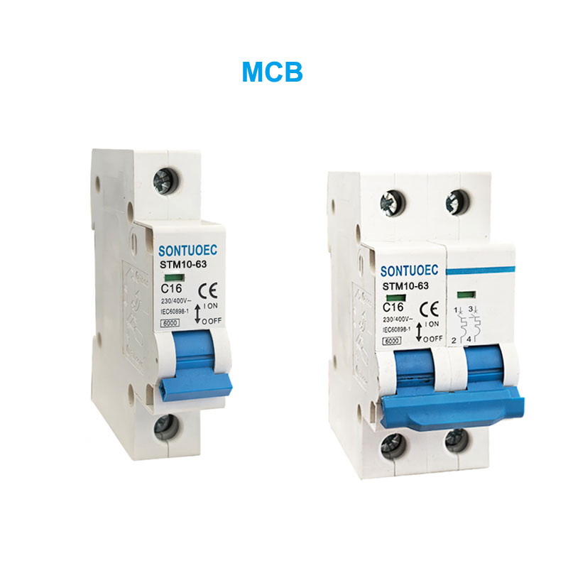Pabrik Langsung MCB Stm10-63 SERI 6.00 Miniatur Circuit Breaker
