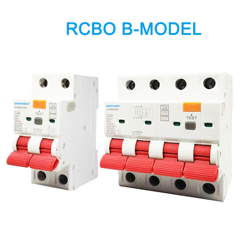 Model RCBO B 2p 2p 4p Tenaga Breaker